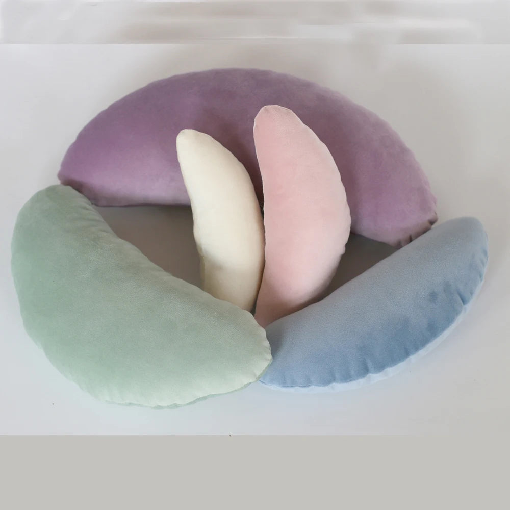 5pcs Newborn Photography Crescent Pillows
