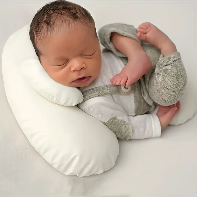 5pcs/set Newborn Photography Styling Bean Set Waterproof Styling Pillow Crescent Auxiliary Photo Props Filling Posture Pillow