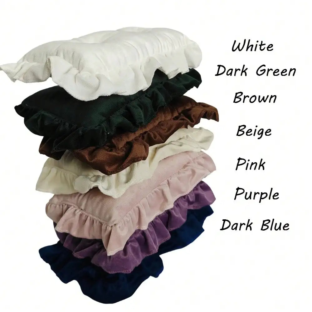 Newborn Photography Prop Velvet Posing Bed Mattress Pillow