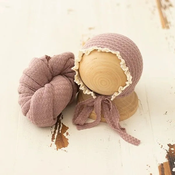 Baby Wraps Hats Set for Newborn Photography Props