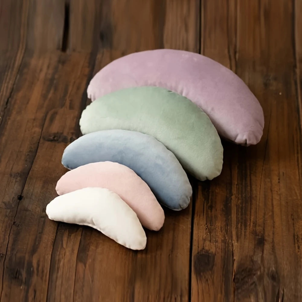 5pcs Newborn Photography Crescent Pillows