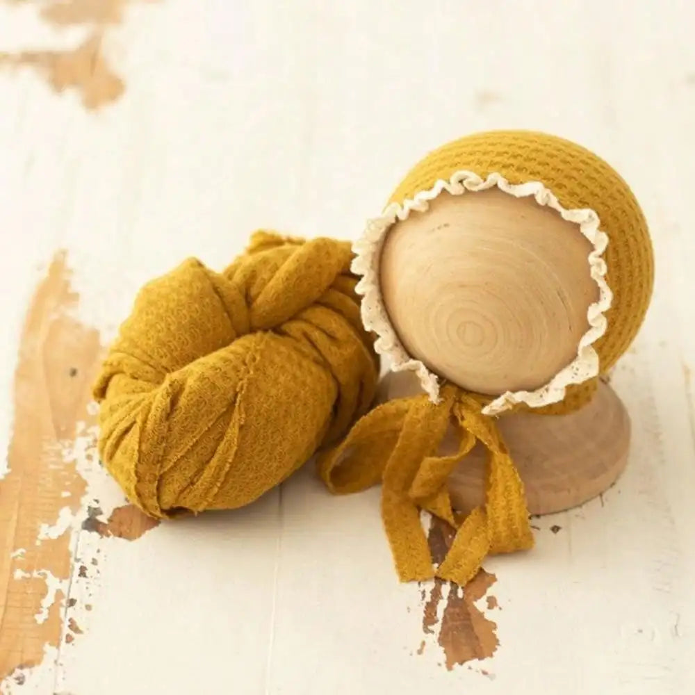 Baby Wraps Hats Set for Newborn Photography Props