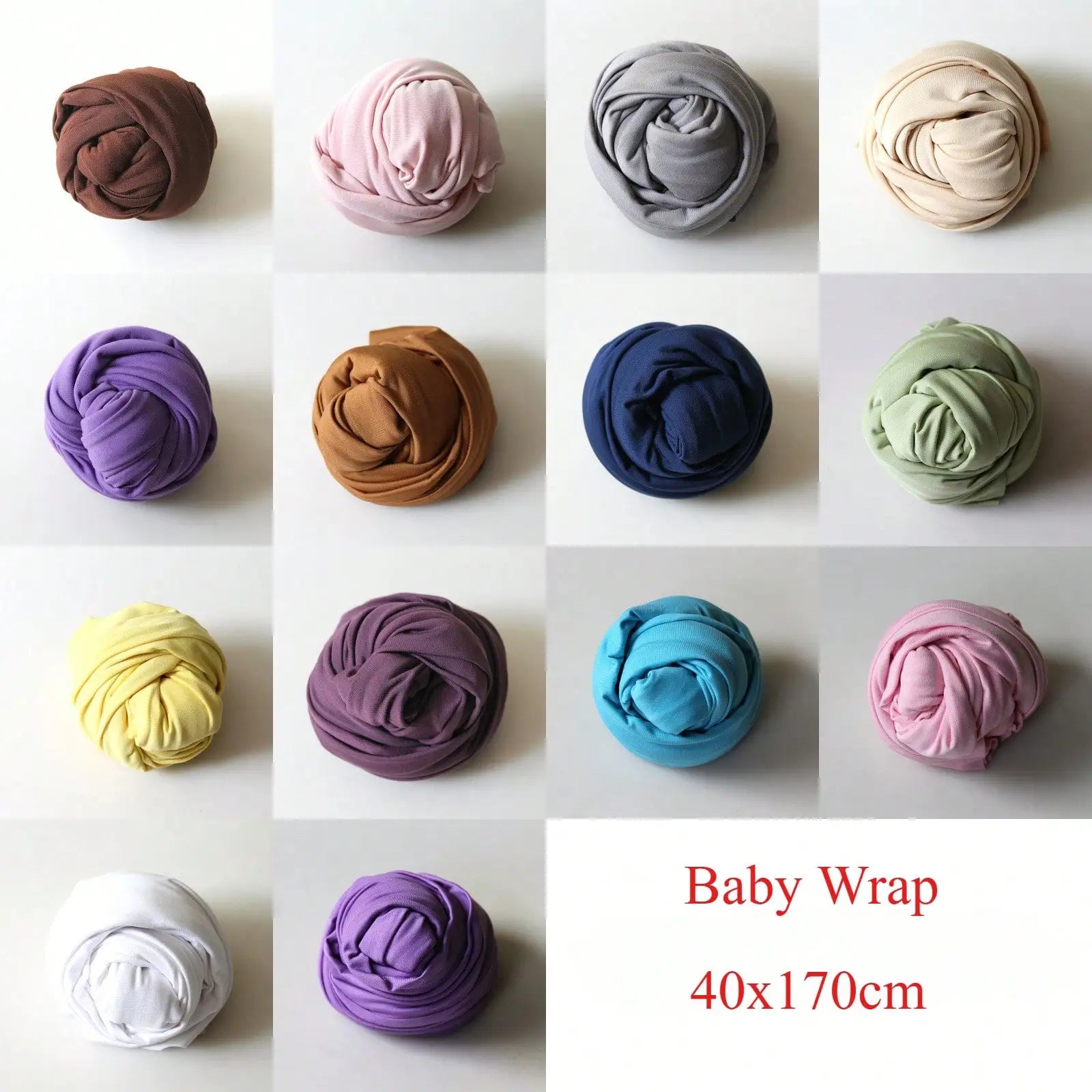 150x170cm Baby Stretch Wrap Newborn Photography Props Boy Girl Baby Soft Posing Wraps Swaddle Infant Photo Shoot Blanket