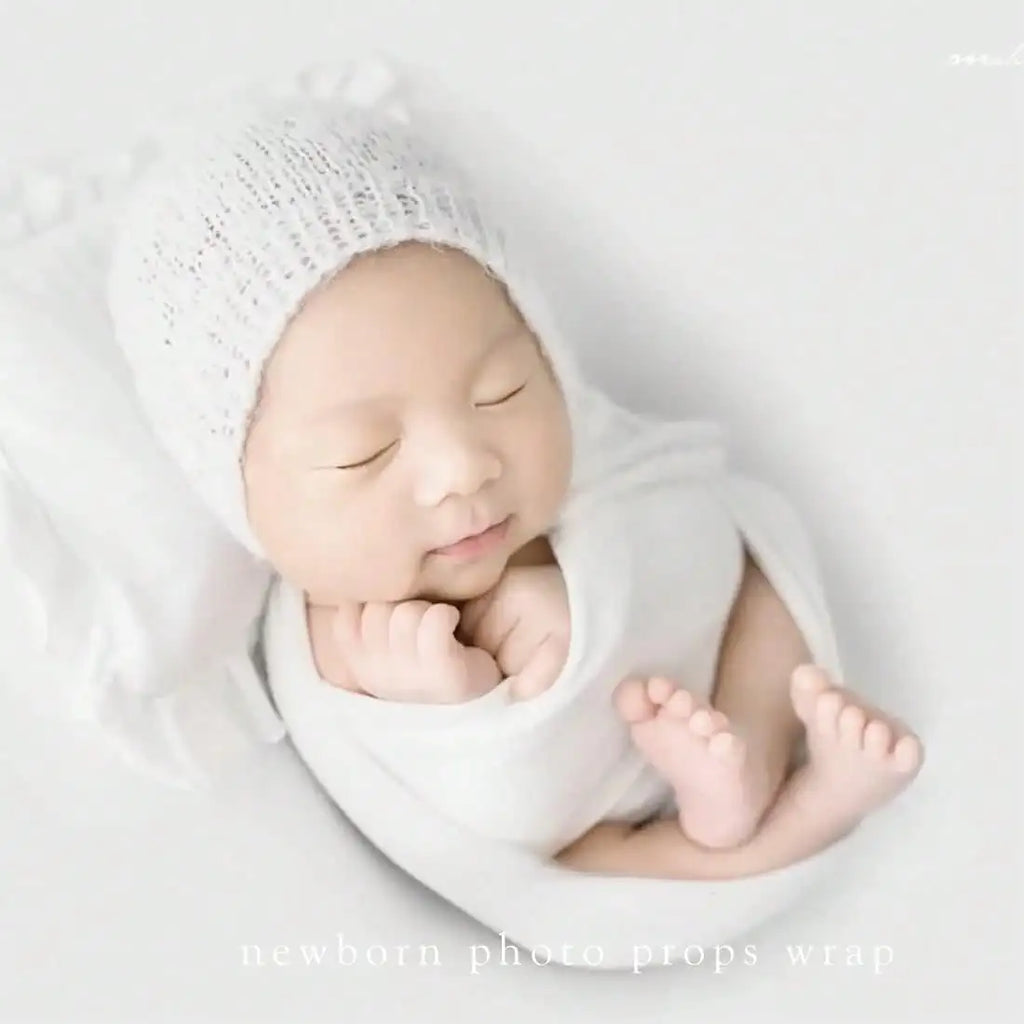 150x170cm Baby Stretch Wrap Newborn Photography Props Boy Girl Baby Soft Posing Wraps Swaddle Infant Photo Shoot Blanket